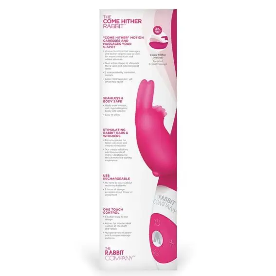 The Rabbit Company - The Come Hither Rabbit Vibrator (hot Pink)