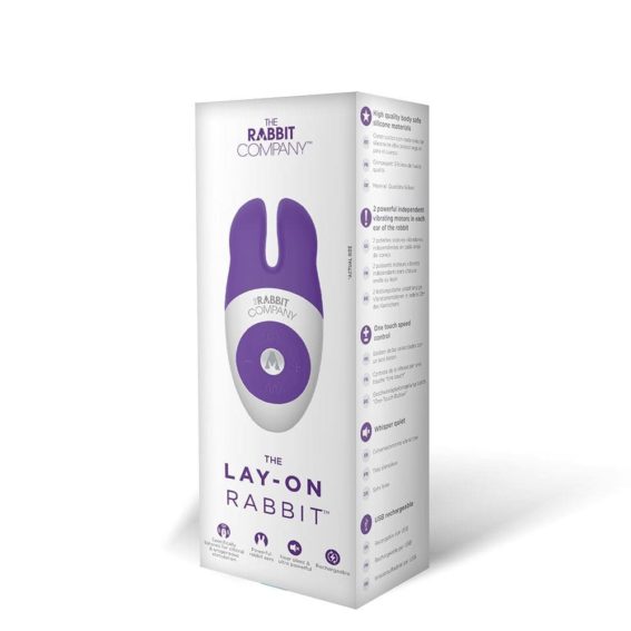 The Rabbit Company – The Lay-on Rabbit Vibrator (purple)