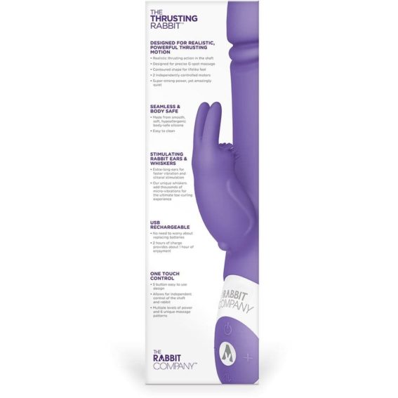 The Rabbit Company – Thrusting Rabbit Vibrator (purple)