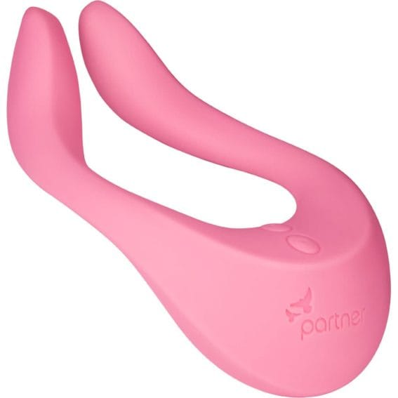Satisfyer Partner - Multifun Two - 14 Option Couples Vibrator (pink)