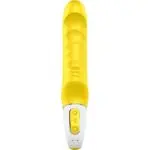 Satisfyer Vibes – Yummy Sunshine Wide-ribbed G-spot Vibrator (yellow)