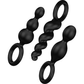 Satisfyer Plugs – 3 Seductive Anal Plugs To Unlock Your Back Door (13.5cm Black)