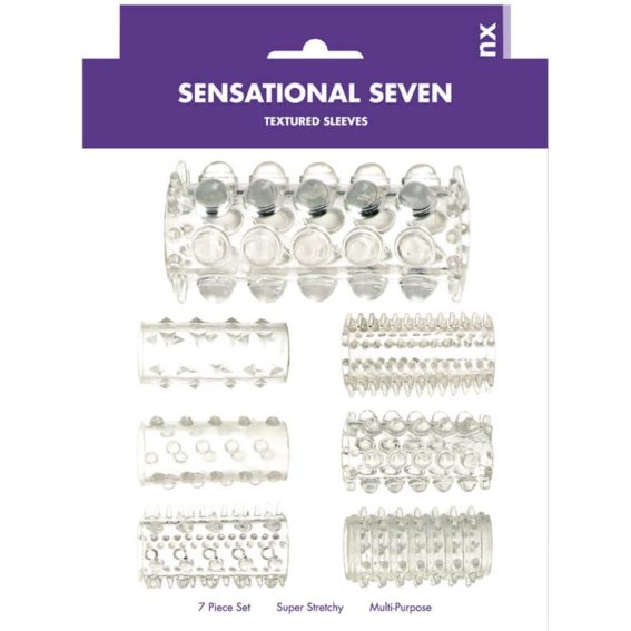 Kinx – Sensual Seven Textured Sleeves (small)