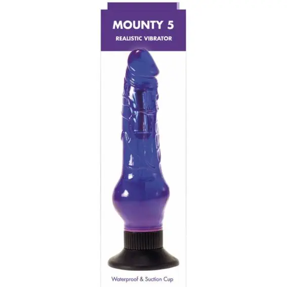 Kinx – Mounty 5 Realistic Vibrator (purple) (5-inch)
