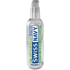 Swiss Navy Lubricants – All Natural Water Based (4oz / 118ml)