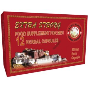 Extra Strong - Male Tonic Enhancer (12x 450mg Capsules)