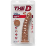 The D By Doc Johnson - Ragin D Ultraskyn Dildo (8-inch Caramel)