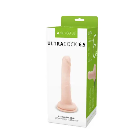 Me You Us – Ultra Cock 6.5-inch Vanilla Realistic Dildo