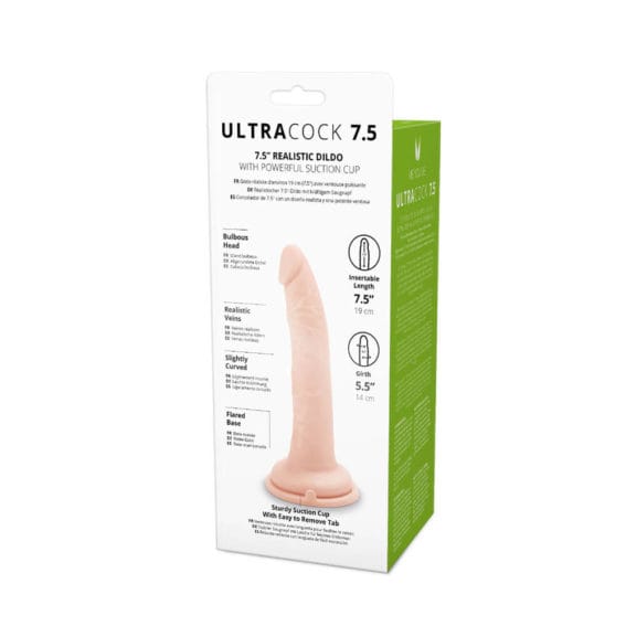 Me You Us - Ultra Cock 7.5-inch Vanilla Realistic Dildo