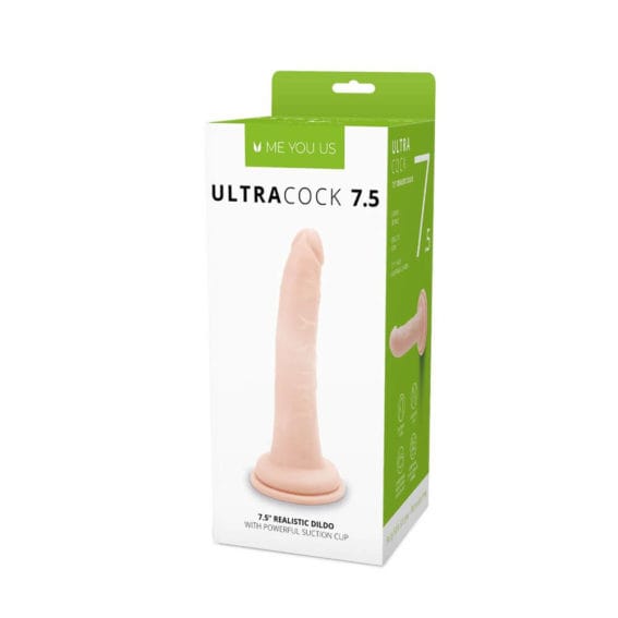 Me You Us - Ultra Cock 7.5-inch Vanilla Realistic Dildo