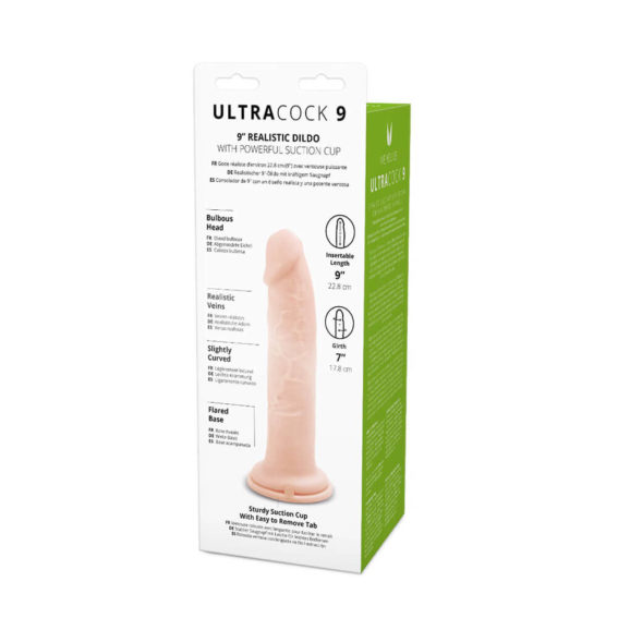 Me You Us - Ultra Cock 9-inch Vanilla Realistic Dildo