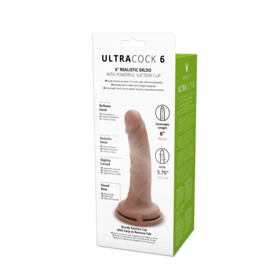 Me You Us - Ultra Cock 6-inch Caramel Realistic Dildo