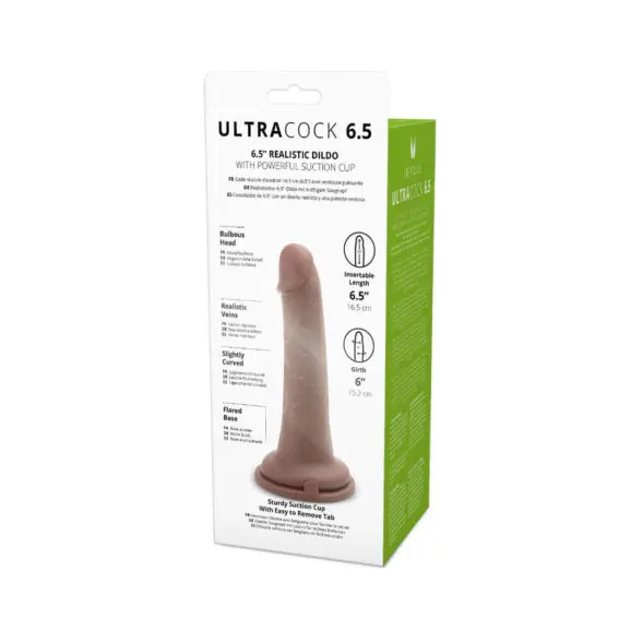 Me You Us - Ultra Cock 6.5-inch Caramel Realistic Dildo