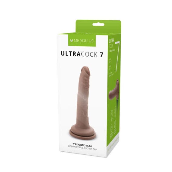 Me You Us - Ultra Cock 7-inch Caramel Realistic Dildo