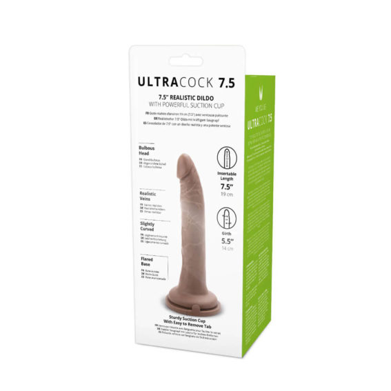 Me You Us - Ultra Cock 7.5-inch Caramel Realistic Dildo