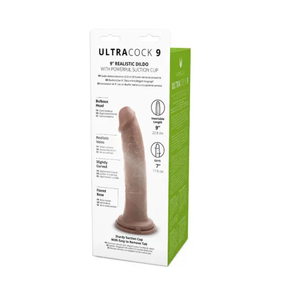 Me You Us - Ultra Cock 9-inch Caramel Realistic Dildo
