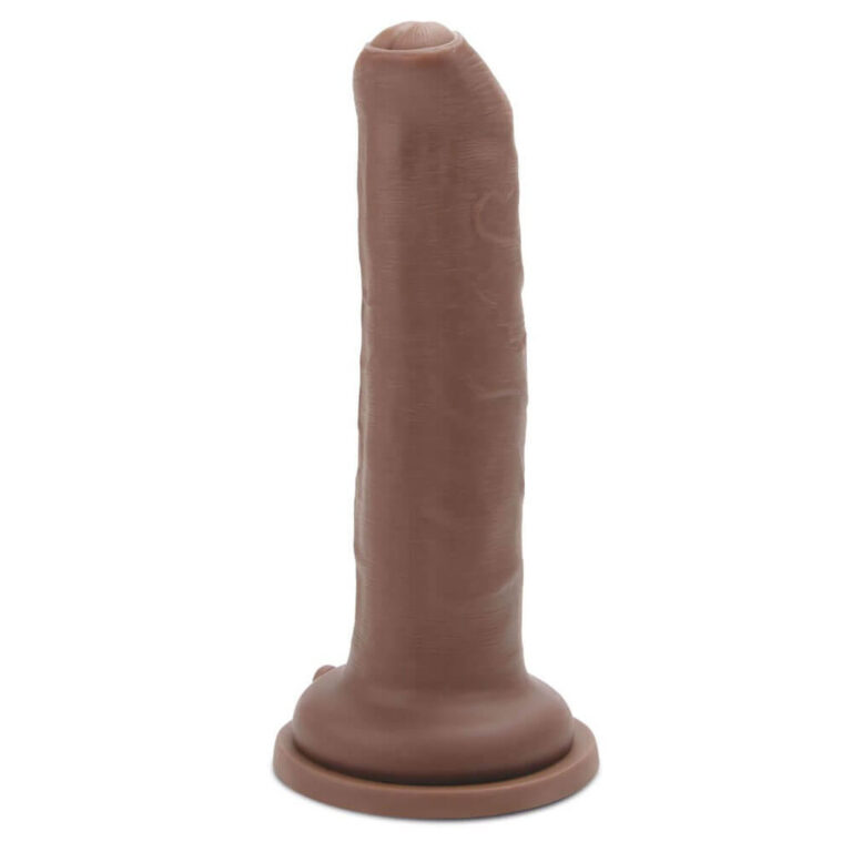 Me You Us - Uncut Ultra Cock 7-inch Caramel Realistic Dildo