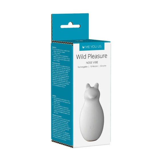 Me You Us – Wild Pleasure Nose Clitoral Vibrator (usb – White)
