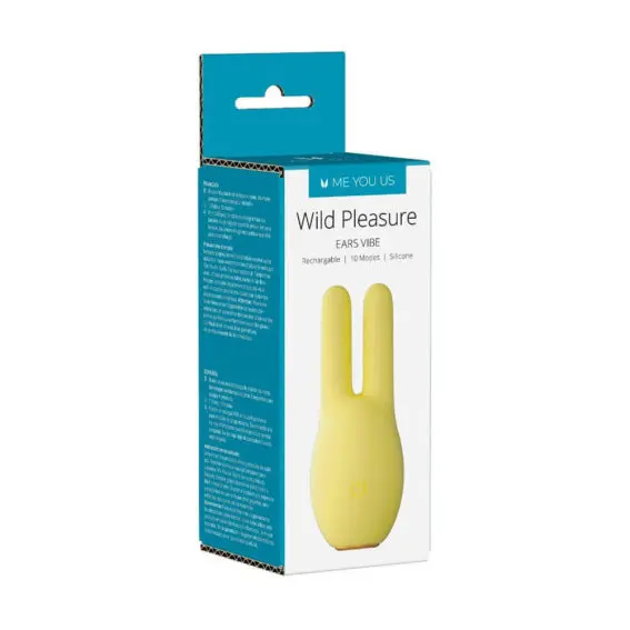 Me You Us - Wild Pleasure Ears Clitoral Vibrator (usb - Yellow)