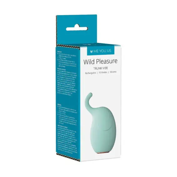 Me You Us - Wild Pleasure Trunk Clitoral Vibrator (usb - Turquoise)