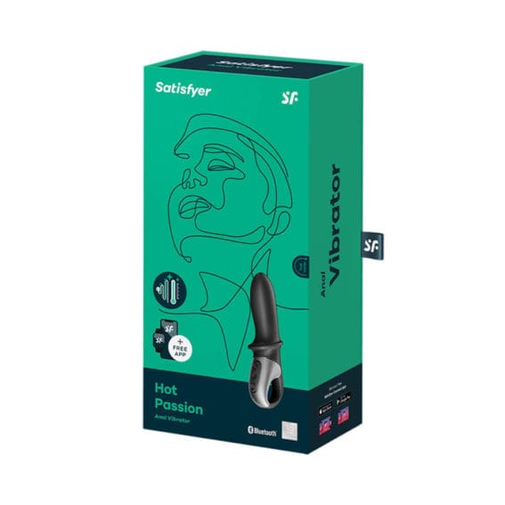 Satisfyer - Hot Passion Heated Anal Vibrator (black)