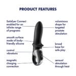 Satisfyer - Hot Passion Heated Anal Vibrator (black)