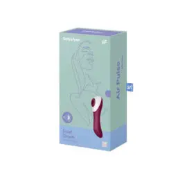 Satisfyer – Dual Crush G-spot And Clitoral Vibrator (deep Pink)