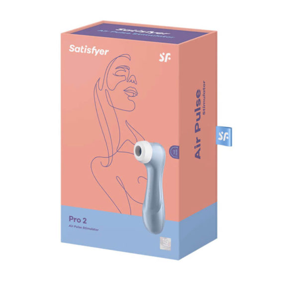 Satisfyer – Pro 2 Air Pulse Clitoral Stimulator (blue)