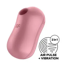 Satisfyer – Cotton Candy Air Pulse Vibrator (light Red)