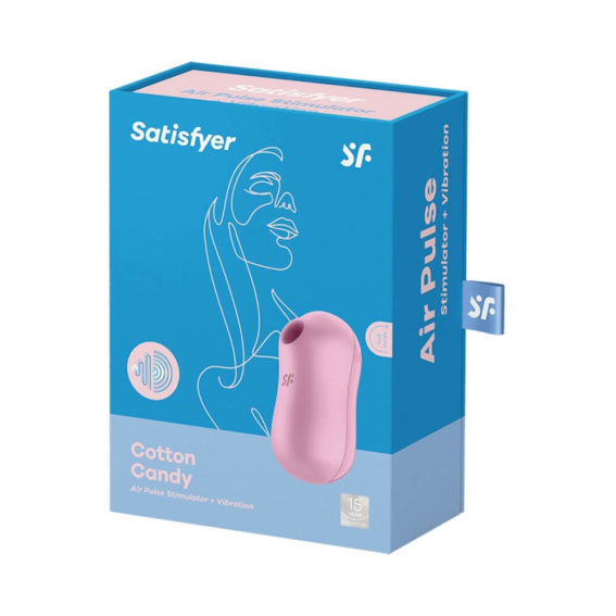 Satisfyer – Cotton Candy Air Pulse Vibrator (lilac)