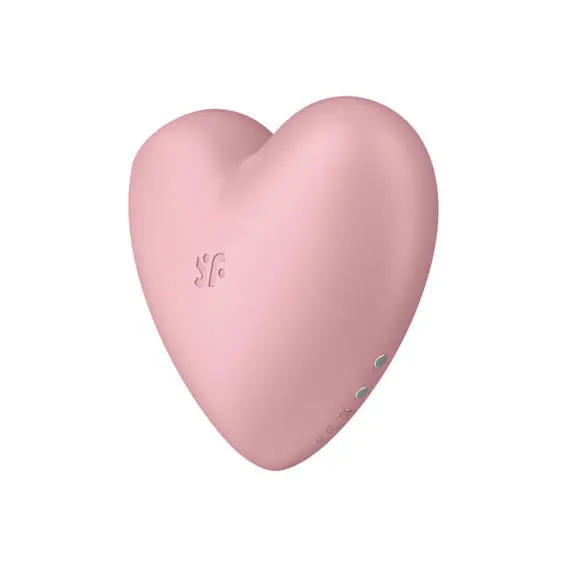 Satisfyer – Cutie Heart Double Air Pulse Vibrator (light Red)