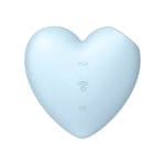 Satisfyer - Cutie Heart Double Air Pulse Vibrator (blue)