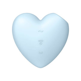 Satisfyer – Cutie Heart Double Air Pulse Vibrator (blue)