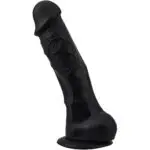 Loving Joy 7-inch Realistic Dildo With Suction Cup And Balls (black)