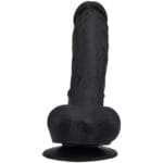 Loving Joy 9-inch Realistic Dildo With Suction Cup And Balls (black)