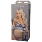 Doc Johnson: Main Squeeze Skye Blue Realistic Stroker