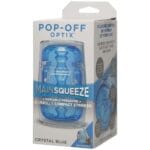 Doc Johnson: Main Squeeze Optix Crystal Blue Compact Stroker