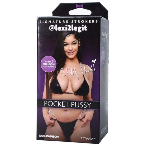 Doc Johnson: @lexi2legit Realistic Pocket Pussy Stroker Doc Johnson: @lexi2legit Realistic Pocket Pussy Stroker