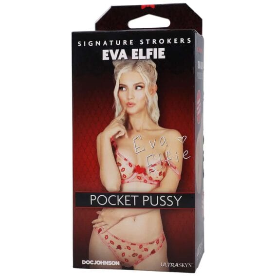 Doc Johnson: Eva Elfie Realistic Pocket Pussy Stroker