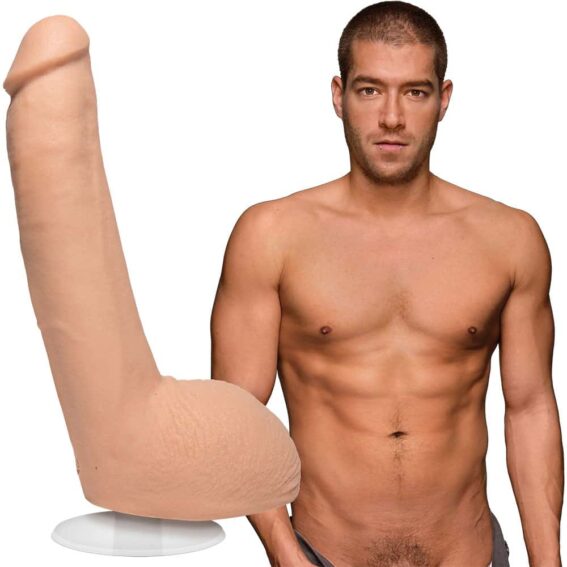 Doc Johnson: Xander Corvus Realistic Moulded Cock (ultraskyn 9-inch)