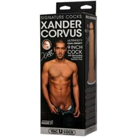 Doc Johnson: Xander Corvus Realistic Moulded Cock (ultraskyn 9-inch)