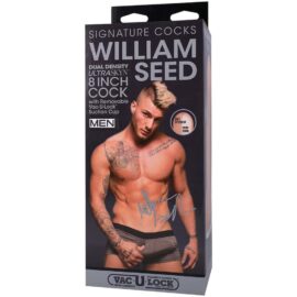 Doc Johnson: William Seed Realistic Moulded Cock (ultraskyn 8-inch)