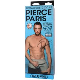 Doc Johnson: Pierce Paris Realistic Moulded Cock (ultraskyn 9-inch)