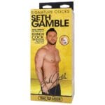 Doc Johnson: Seth Gamble Realistic Moulded Cock (ultraskyn 8-inch)