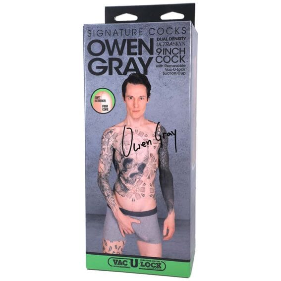 Doc Johnson: Owen Gray Realistic Moulded Cock (ultraskyn 9-inch) Doc Johnson: Owen Gray Realistic Moulded Cock (ultraskyn 9-inch)