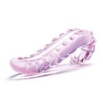 Gläs 6-inch Glass Dildo - Lick It Tongue Stimulator