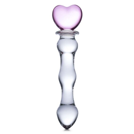 Gläs 8-inch Glass Dildo - Sweetheart Stimulator