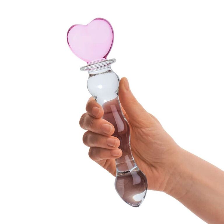 Gläs 8-inch Glass Dildo - Sweetheart Stimulator