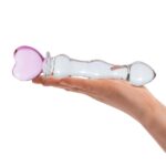Gläs 8-inch Glass Dildo - Sweetheart Stimulator