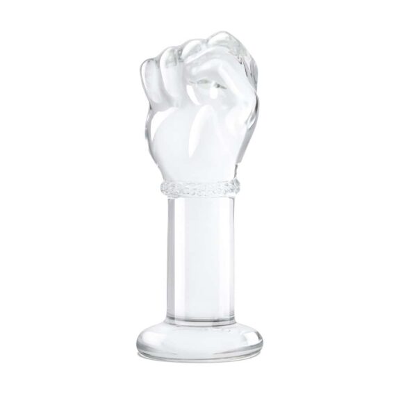 Gläs 5-inch Glass Butt Plug - Make A Fist Anal Plug